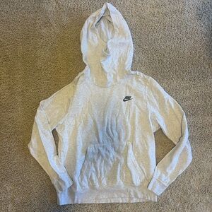 Nike Women’s Grey Funnel Neck Hoodie